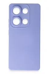 Newface Xiaomi Redmi Note 13 Pro 4G Kılıf Nano içi Kadife Silikon - Lila