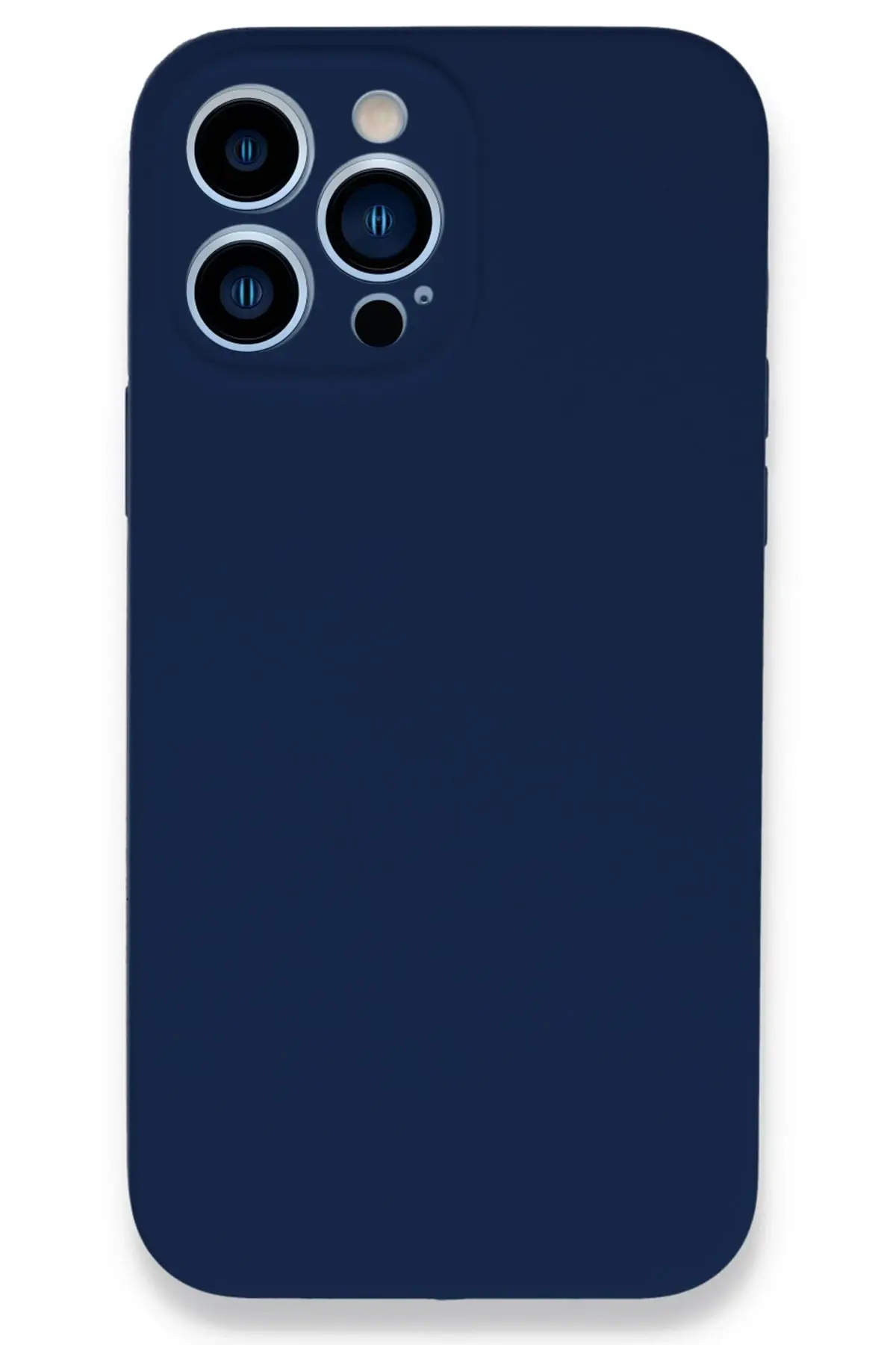 Newface iPhone 13 Pro Kılıf Lansman Legant Silikon - Lacivert