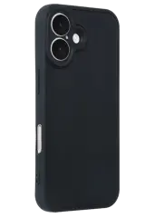 Newface iPhone 16 Kılıf Aras Deri Kapak - Siyah