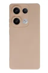 Newface Xiaomi Redmi Note 13 Pro 4G Kılıf Nano içi Kadife Silikon - Pudra