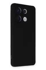 Newface Xiaomi Redmi Note 13 Pro 5G Kılıf Nano içi Kadife Silikon - Siyah