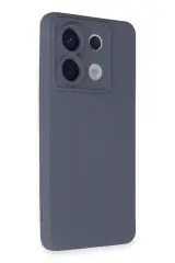Newface Xiaomi Redmi Note 13 Pro 5G Kılıf Nano içi Kadife Silikon - Gri