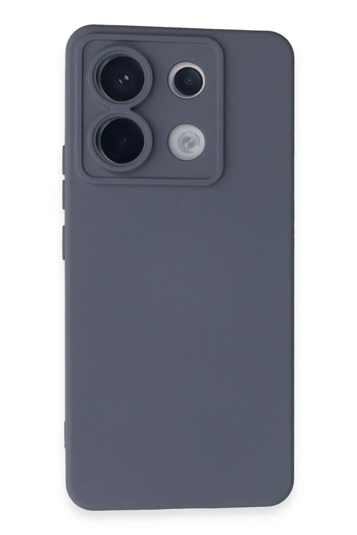 Newface Xiaomi Redmi Note 13 Pro 5G Kılıf Nano içi Kadife Silikon - Gri