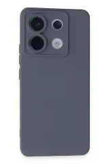 Newface Xiaomi Redmi Note 13 Pro 5G Kılıf Nano içi Kadife Silikon - Gri