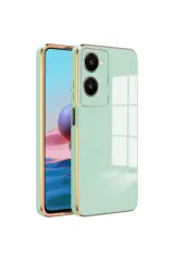 Newface Vivo Y18 Kılıf Volet Silikon - Açık Yeşil