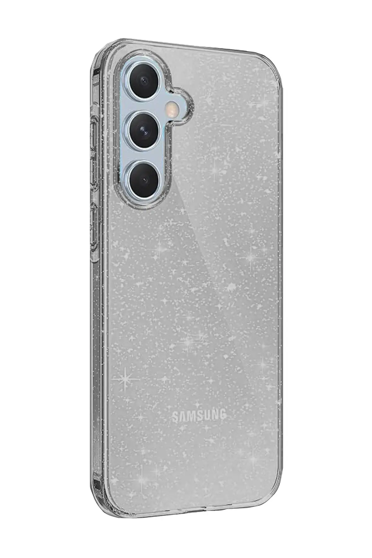 Newface Samsung Galaxy A15 4G Kılıf Glow Kapak - Siyah