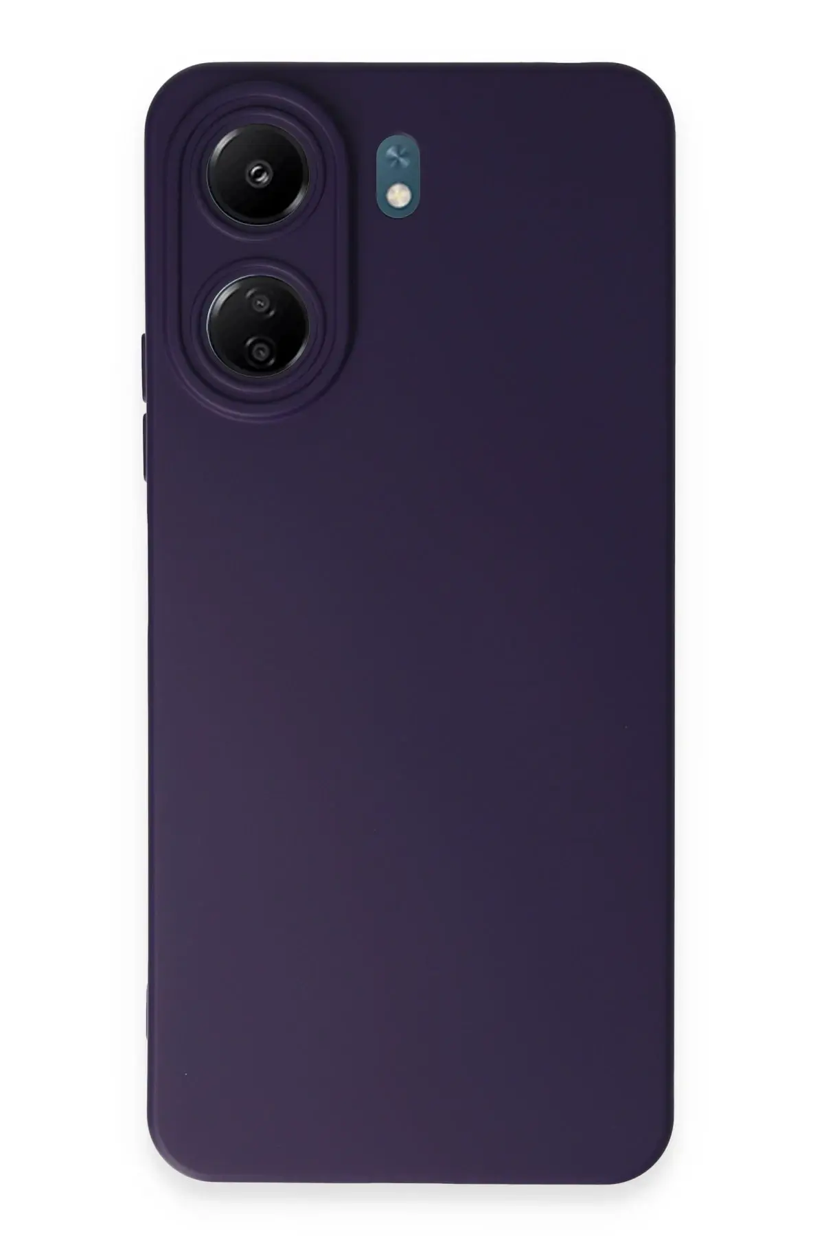 Newface Xiaomi Redmi 13C Kılıf Nano içi Kadife Silikon - Mor