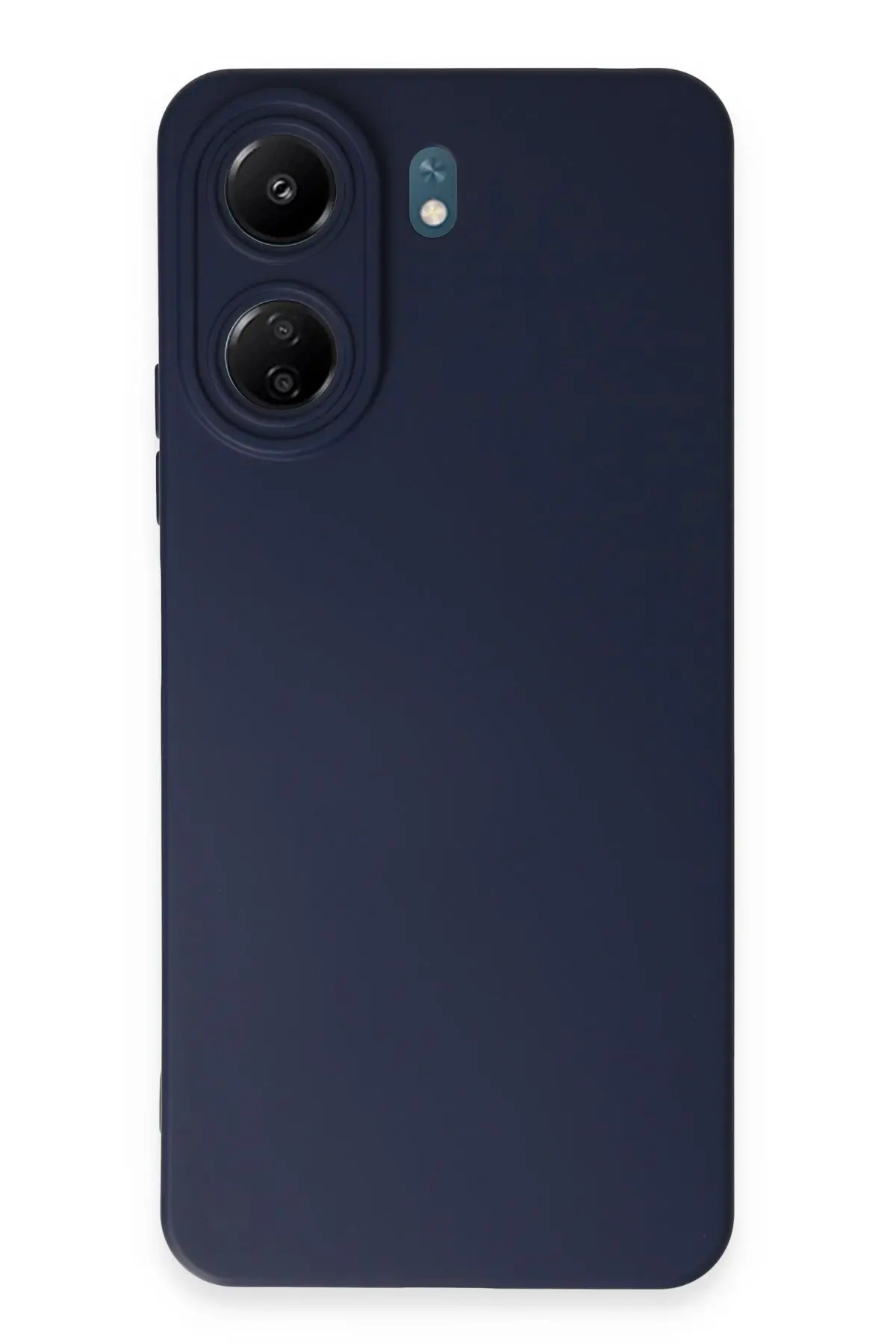 Newface Xiaomi Redmi 13C Kılıf Nano içi Kadife Silikon - Lacivert