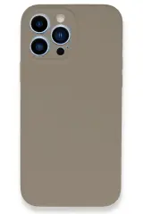 Newface iPhone 13 Pro Kılıf Lansman Legant Silikon - Bej