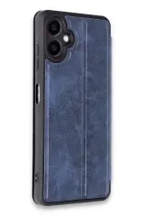 Newface Samsung Galaxy A06 Kılıf Flip Cover - Lacivert