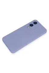 Newface Vivo Y17S Kılıf Nano içi Kadife Silikon - Lila