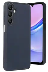 Newface Samsung Galaxy A16 5G Kılıf Aras Deri Kapak - Lacivert