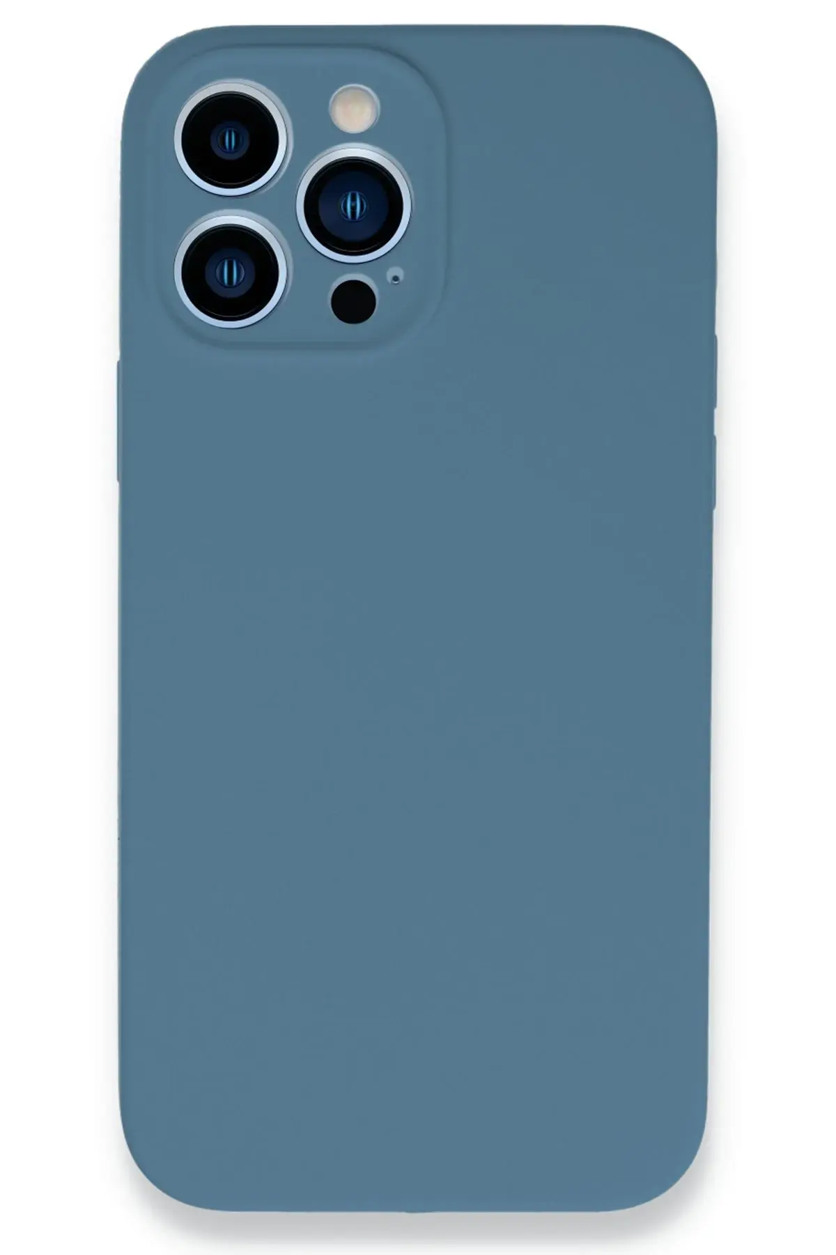 Newface iPhone 13 Pro Max Kılıf Lansman Legant Silikon - Açık Mavi