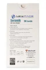 Newface Samsung Galaxy S24 FE 3D Antistatik Seramik Nano Ekran Koruyucu