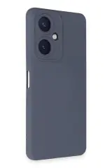 Newface Vivo Y27 Kılıf Nano içi Kadife Silikon - Gri