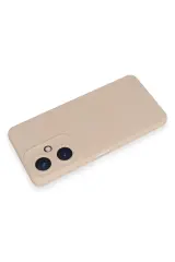 Newface Vivo Y27 Kılıf Nano içi Kadife Silikon - Pudra