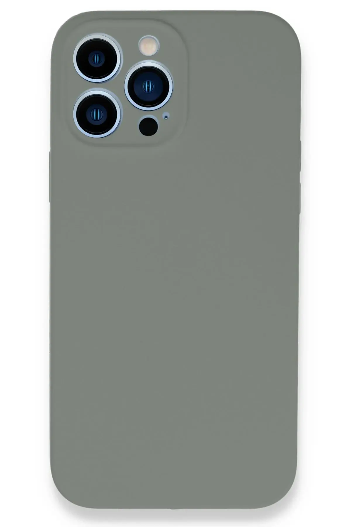 Newface iPhone 13 Pro Max Kılıf Lansman Legant Silikon - Gri