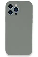 Newface iPhone 13 Pro Max Kılıf Lansman Legant Silikon - Gri