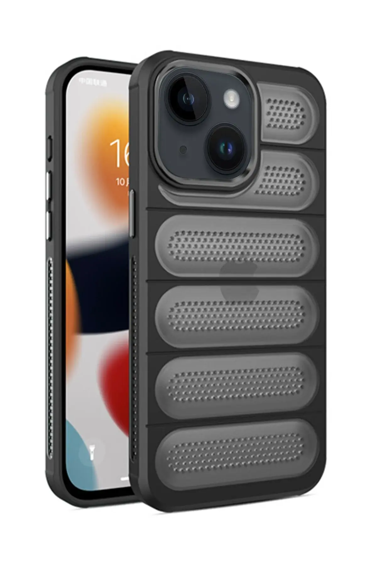 Newface iPhone 14 Kılıf Airmax Silikon Kapak - Siyah