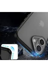 Newface iPhone 16 Kılıf Elegant Kapak - Pudra