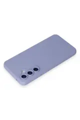 Newface Samsung Galaxy S24 Kılıf Nano içi Kadife Silikon - Lila