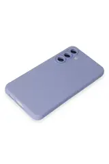 Newface Samsung Galaxy S24 Kılıf Nano içi Kadife Silikon - Lila