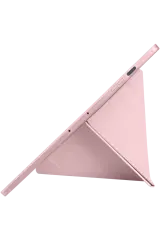 Newface iPad Pro 13 (2024) Kılıf Kalemlikli Hugo Tablet Kılıfı - Rose Gold