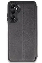 Newface Samsung Galaxy A16 5G Kılıf Flip Cover - Siyah