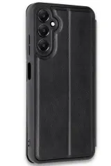 Newface Samsung Galaxy A16 5G Kılıf Flip Cover - Siyah