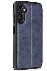 Newface Samsung Galaxy A16 5G Kılıf Flip Cover - Lacivert