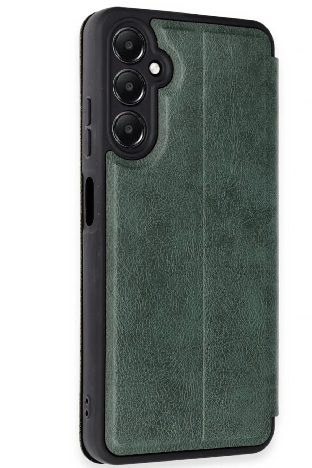 Newface Samsung Galaxy A16 5G Kılıf Flip Cover - Koyu Yeşil