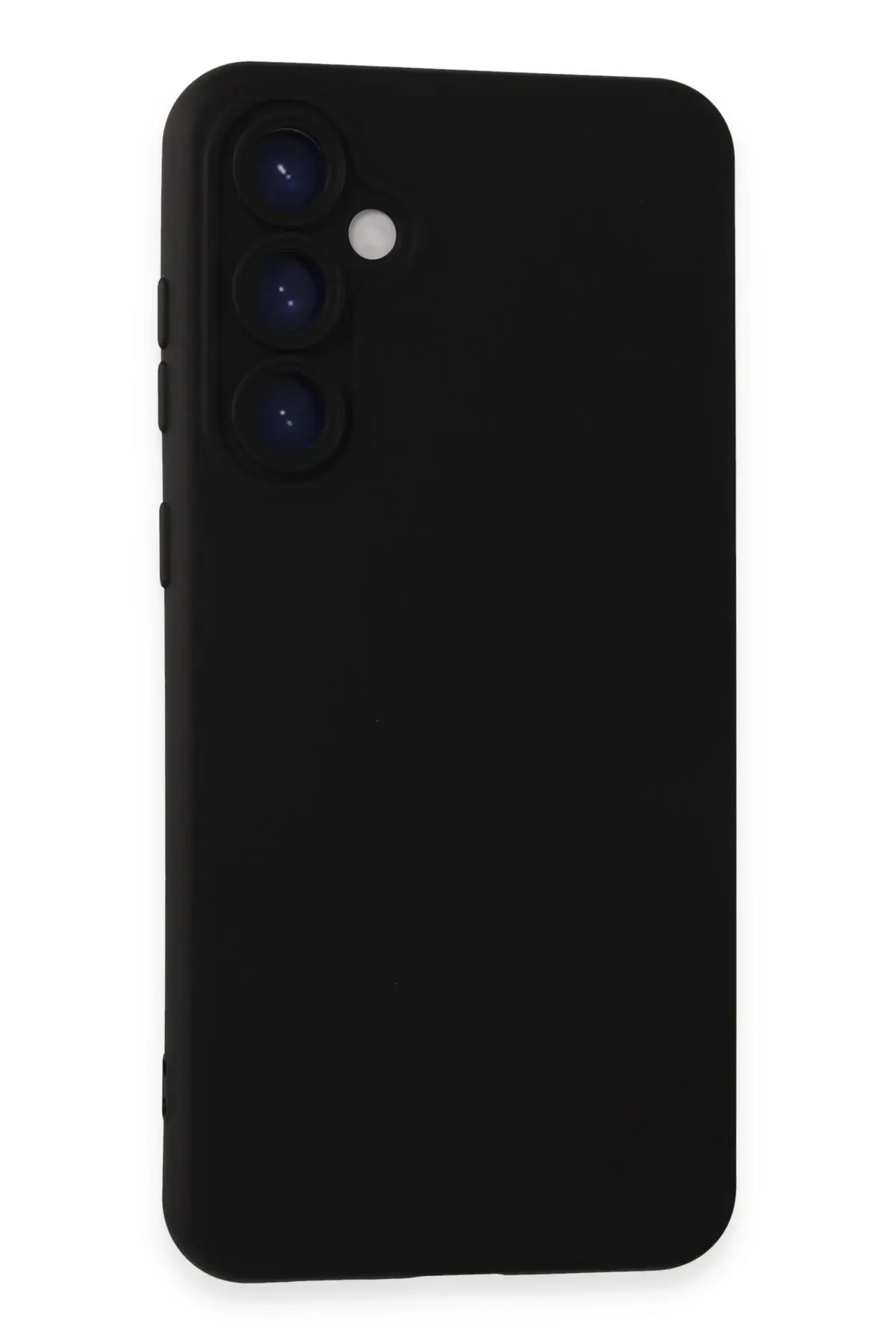 Newface Samsung Galaxy S24 Plus Kılıf Nano içi Kadife Silikon - Siyah