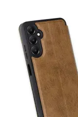 Newface Samsung Galaxy A16 5G Kılıf Flip Cover - Taba