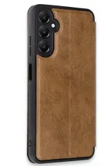 Newface Samsung Galaxy A16 5G Kılıf Flip Cover - Taba