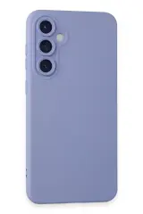 Newface Samsung Galaxy S24 Plus Kılıf Nano içi Kadife Silikon - Lila