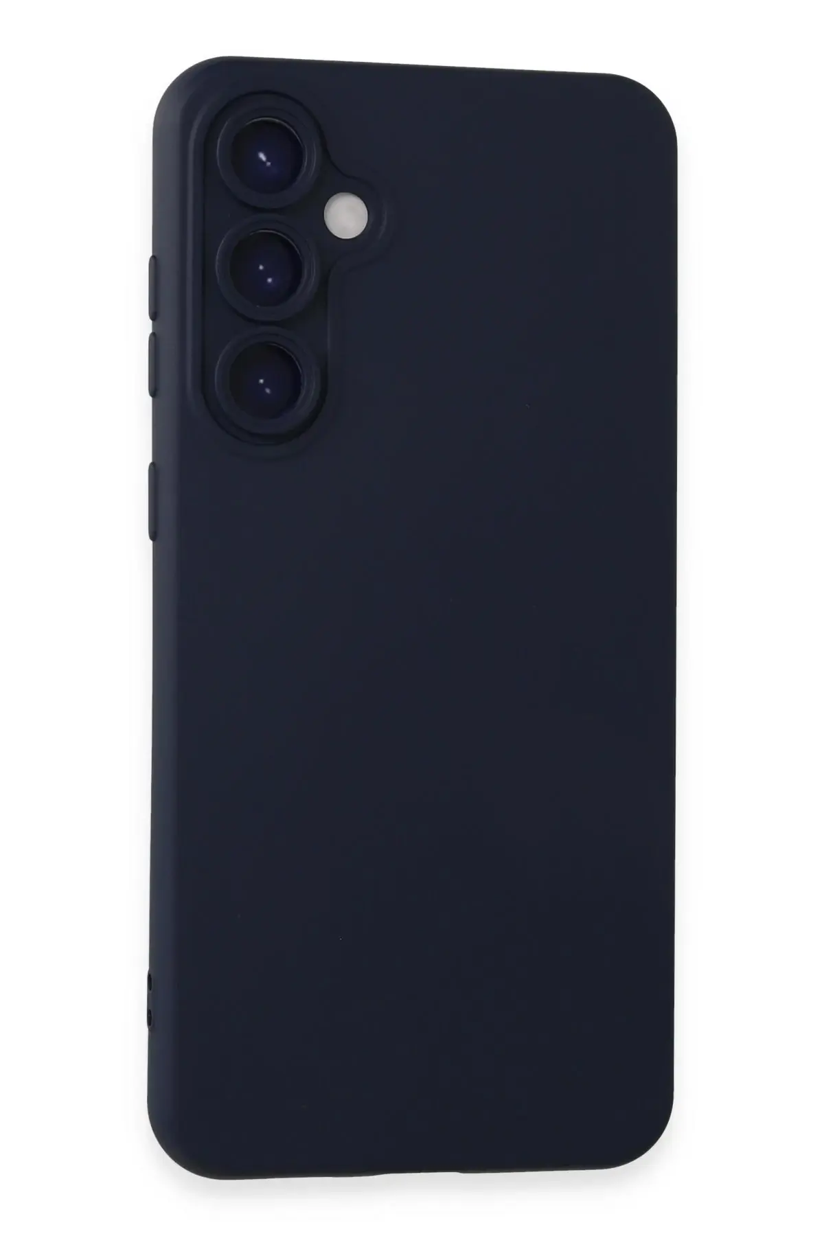 Newface Samsung Galaxy S24 Plus Kılıf Nano içi Kadife Silikon - Lacivert