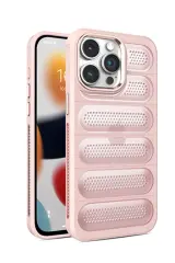 Newface iPhone 15 Pro Kılıf Airmax Silikon Kapak - Pembe