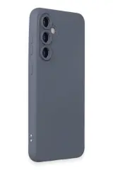 Newface Samsung Galaxy S24 Plus Kılıf Nano içi Kadife Silikon - Gri