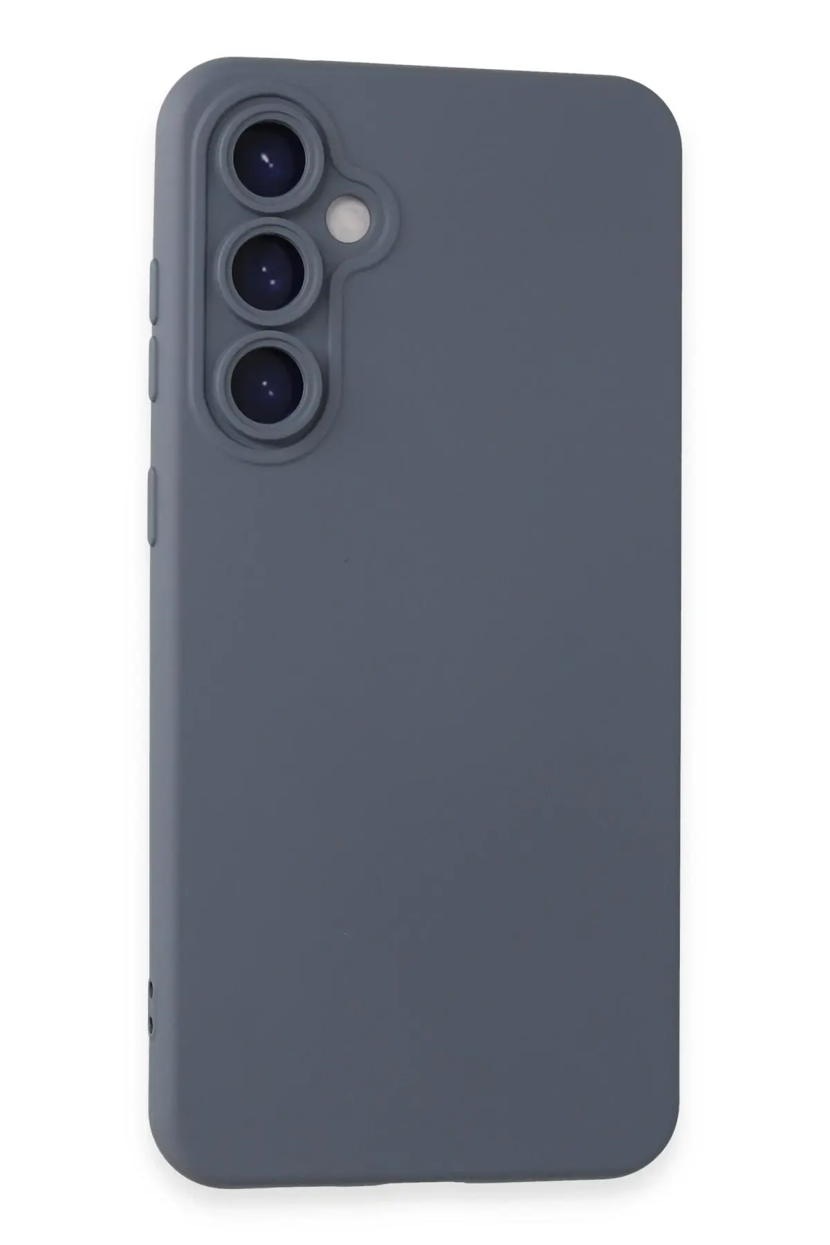 Newface Samsung Galaxy S24 Plus Kılıf Nano içi Kadife Silikon - Gri