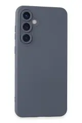 Newface Samsung Galaxy S24 Plus Kılıf Nano içi Kadife Silikon - Gri