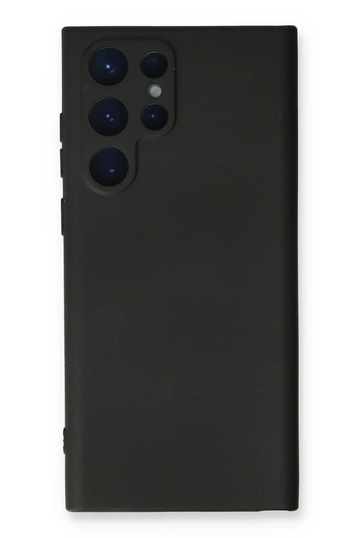 Newface Samsung Galaxy S24 Ultra Kılıf Nano içi Kadife Silikon - Siyah