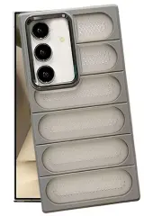 Newface Samsung Galaxy S24 Kılıf Airmax Silikon Kapak - Titan Gri