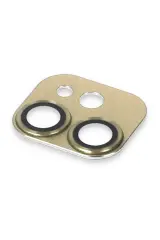 Newface iPhone 11 Pers Alüminyum Kamera Lens - Gold