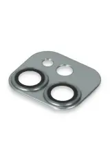 Newface iPhone 11 Pers Alüminyum Kamera Lens - Yeşil