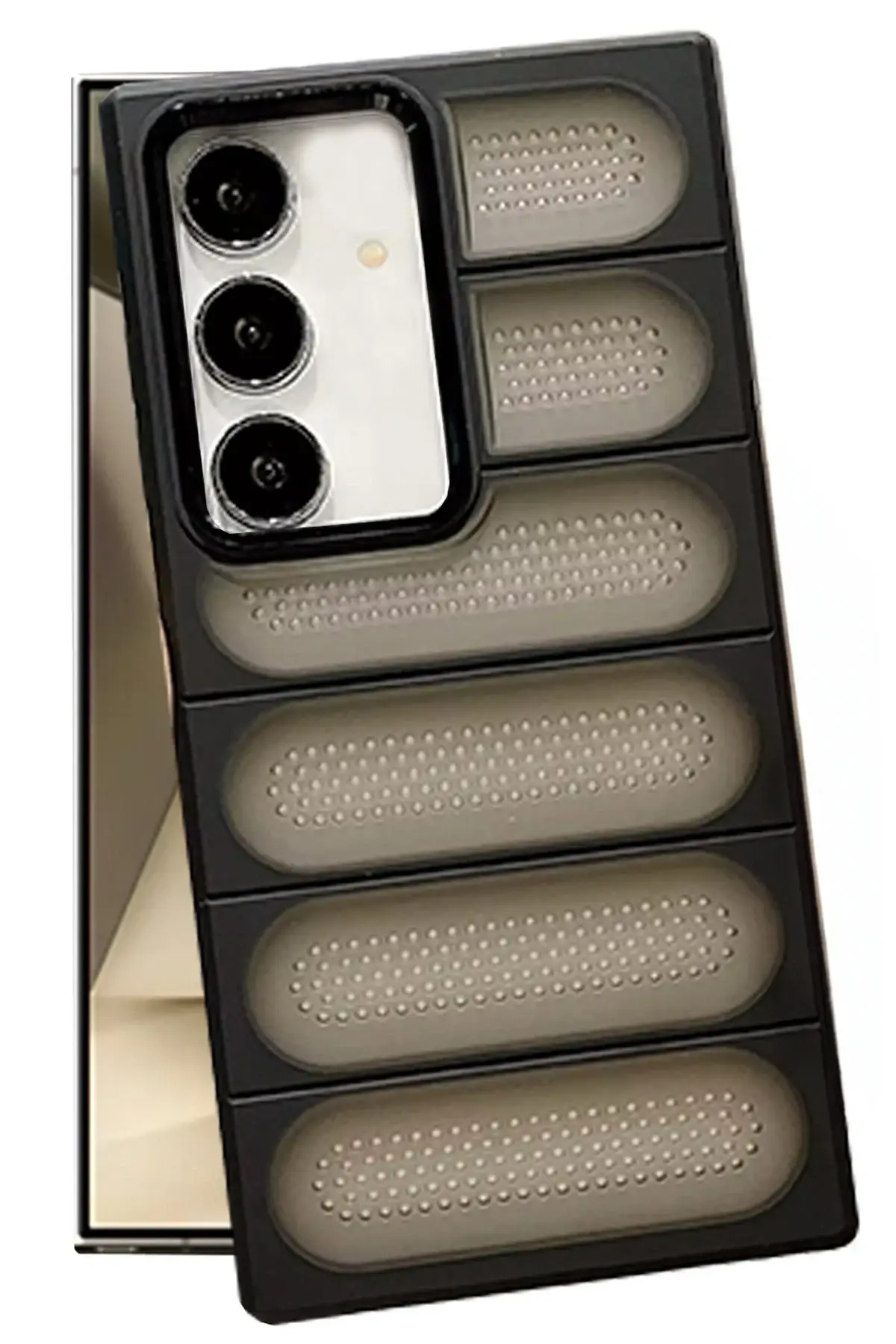 Newface Samsung Galaxy S24 Plus Kılıf Airmax Silikon Kapak - Siyah