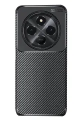 Newface Xiaomi Redmi 14C Kılıf Auto Focus Karbon Kapak - Siyah