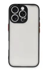 Newface iPhone 16 Pro Kılıf Montreal Silikon Kapak - Siyah