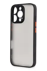 Newface iPhone 16 Pro Max Kılıf Montreal Silikon Kapak - Siyah