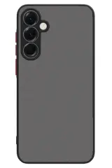 Newface Samsung Galaxy S24 FE Kılıf Montreal Silikon Kapak - Siyah