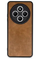 Newface Xiaomi Redmi 14C Kılıf Aras Deri Kapak - Taba